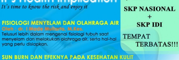 Seminar Nasional SA 2012: Water Sport and Its Health Implication